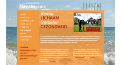 Desktop Screenshot of mayrtherapie.nl